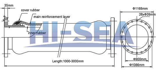 DN900 Dredge Discharge Hose Drawing.jpg